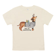 Full of Pawsitivity | Organic Unbleached Tee