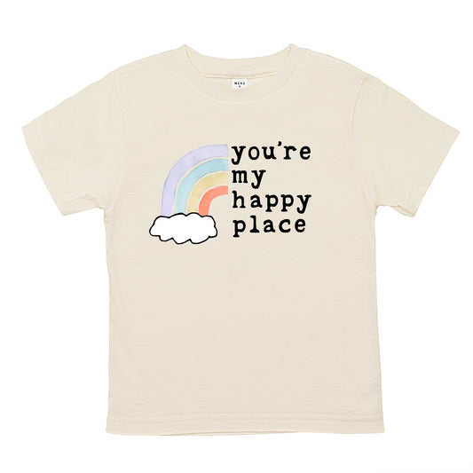 You're My Happy Place | Organic Unbleached Tee