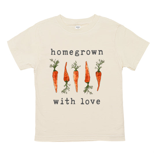 Homegrown with Love® (Carrot Edition) | Organic Unbleached Tee
