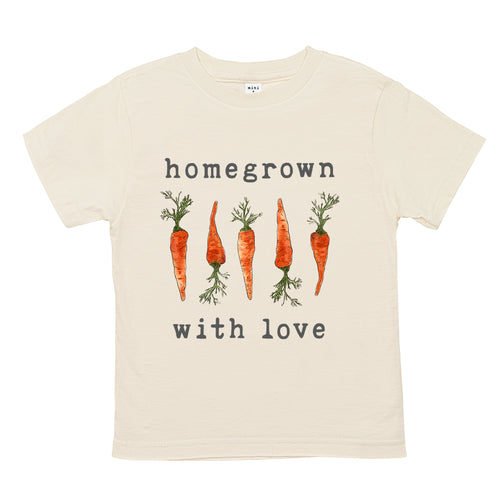Homegrown with Love® (Carrot Edition) | Organic Unbleached Tee