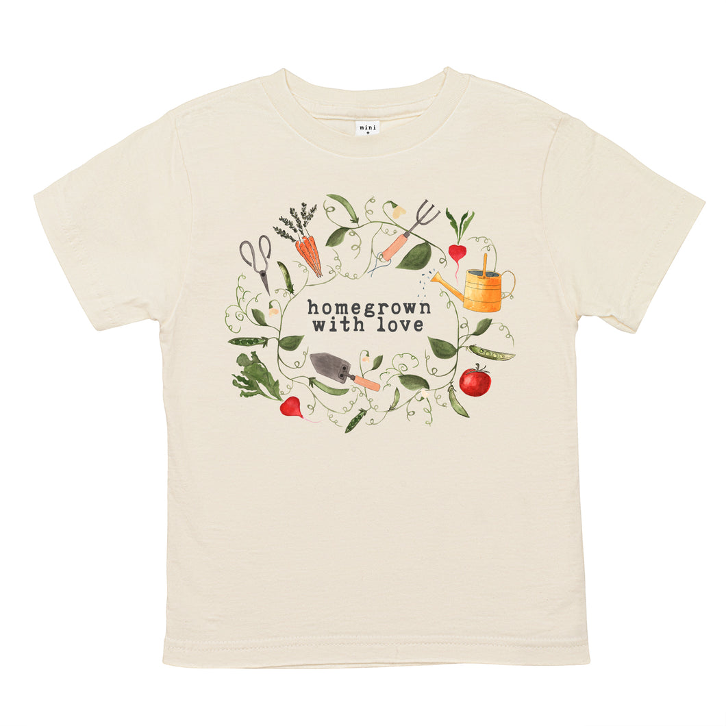 Homegrown with Love™ Gardening Edition | Organic Unbleached Tee