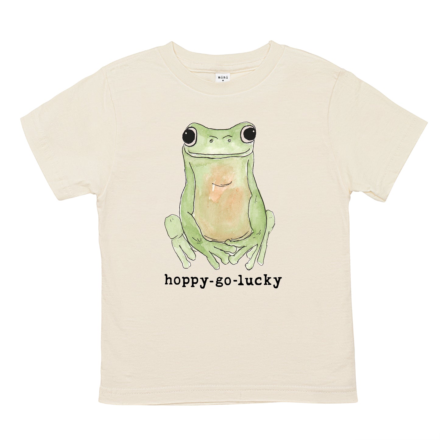 Hoppy-Go-Lucky | Organic Unbleached Tee