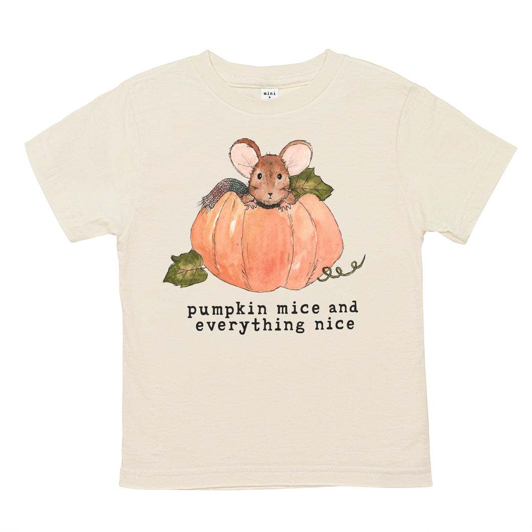 Pumpkin Mice | Organic Unbleached Tee