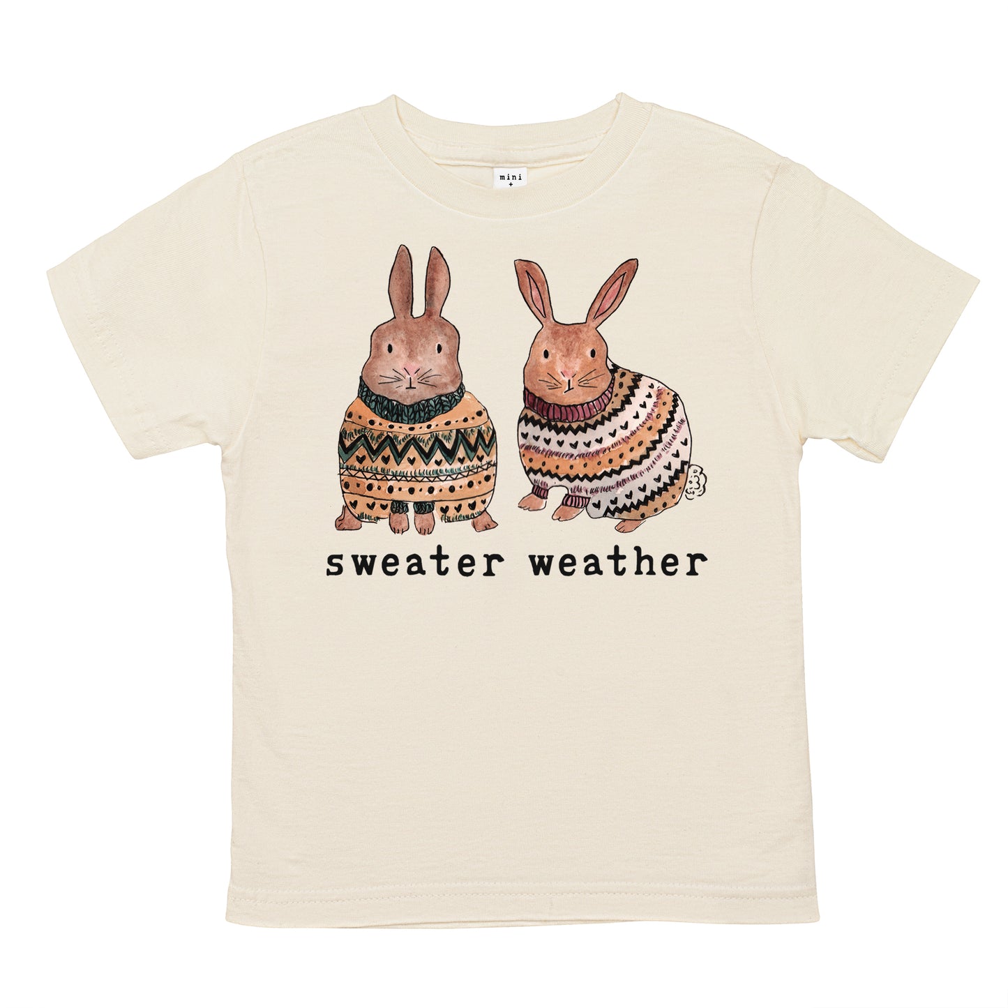 Sweater Weather | Organic Unbleached Tee