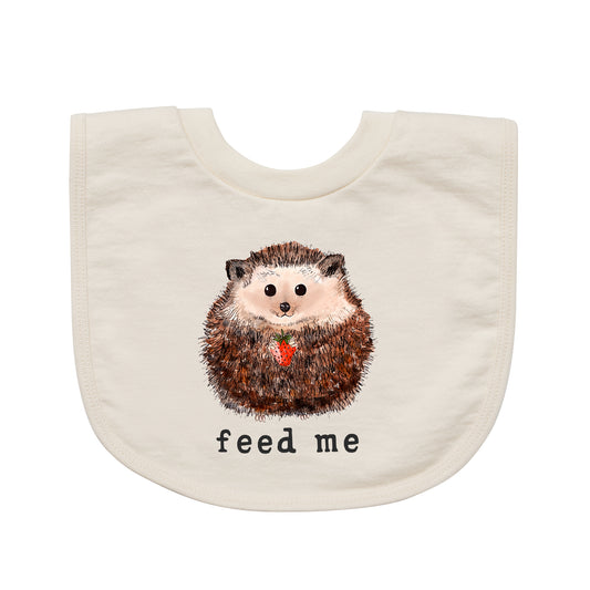 Feed Me | Organic Unbleached Bib