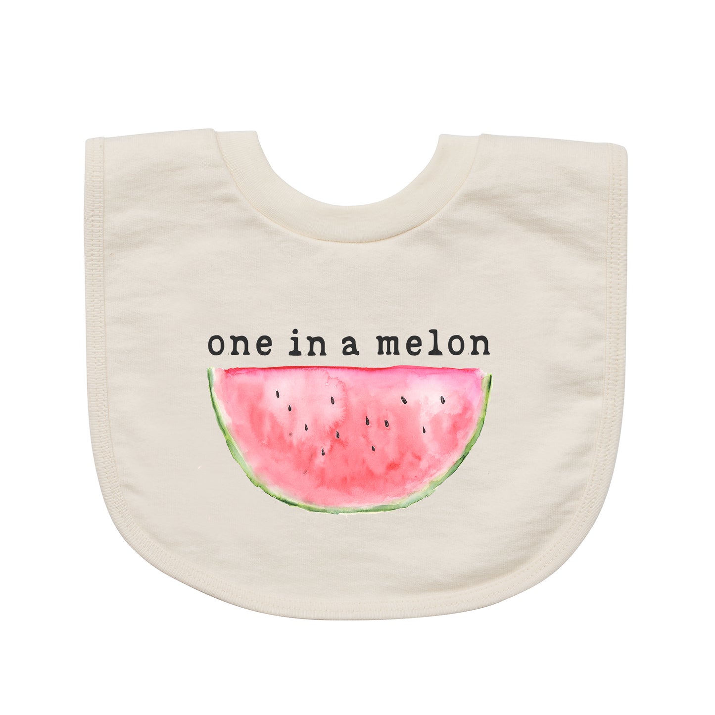 One in a Melon | Organic Unbleached Bib